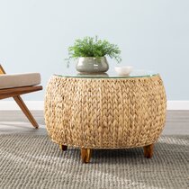 Wicker coffee store tables for sale